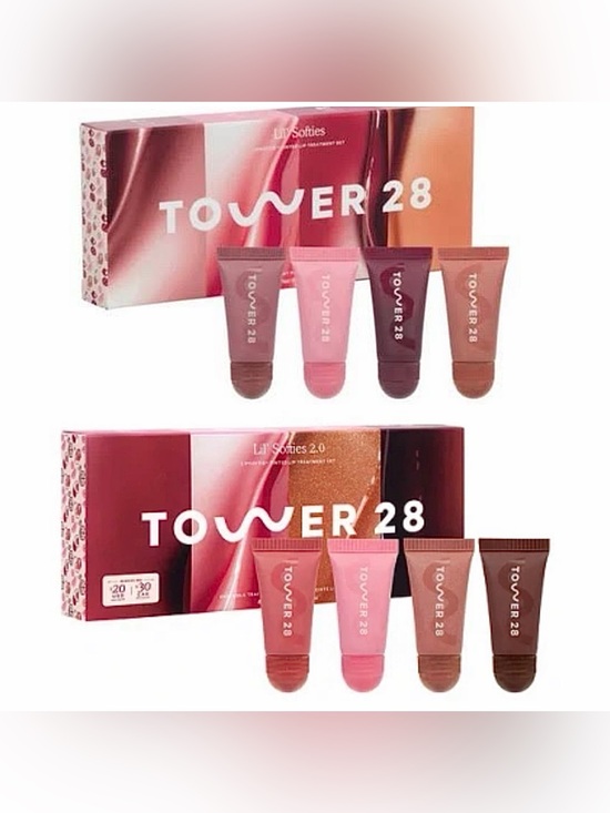 Tower 28 Other - Tower 28 Beauty Lil' Softies & Lil’ Softies 2.0 Lip Balm Treatment Sets x2 NIB